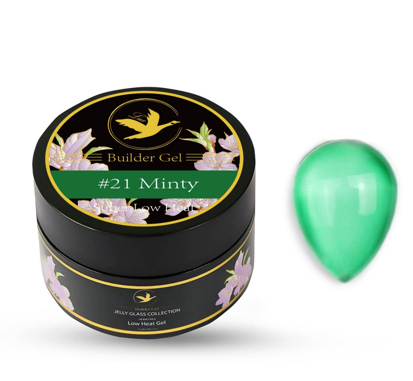 Jelly Glass Builder Gel – #21 Minty