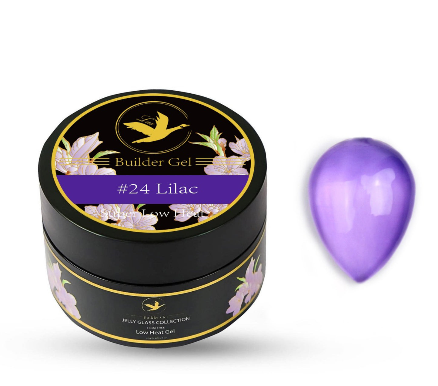 Jelly Glass Builder Gel – #24 Lilac
