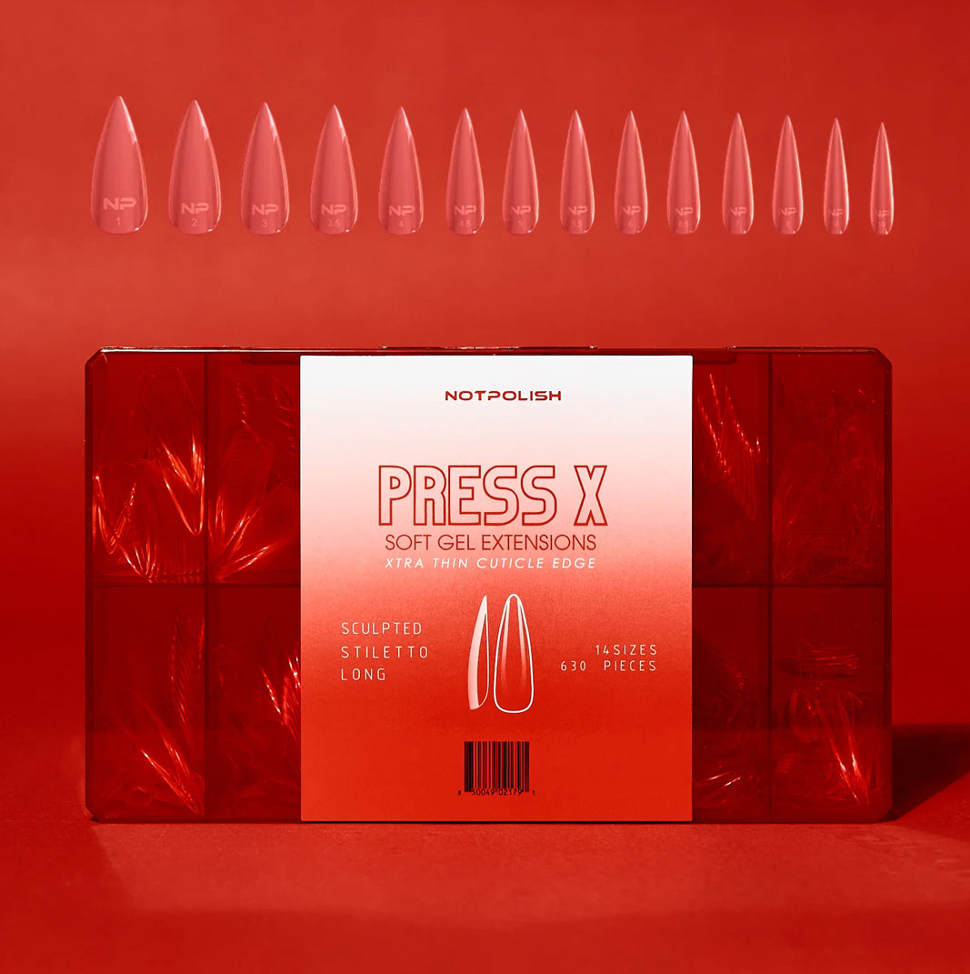 SCULPTED STILLETO LONG-PRESSX