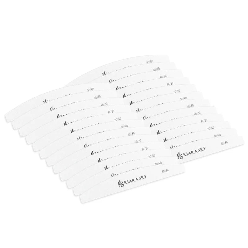 Halfmoon Nail File 80/80 (25 pcs)