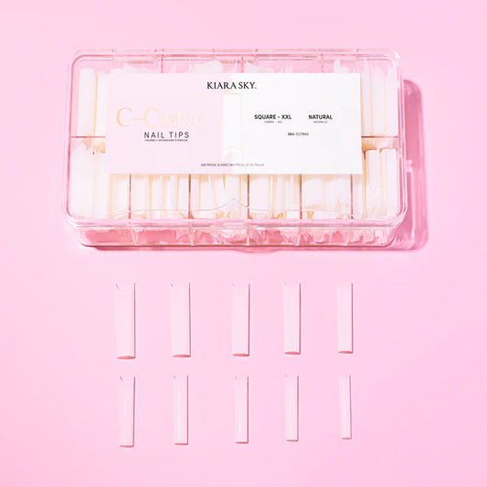 C-Curve Tip XXL - Square - Natural