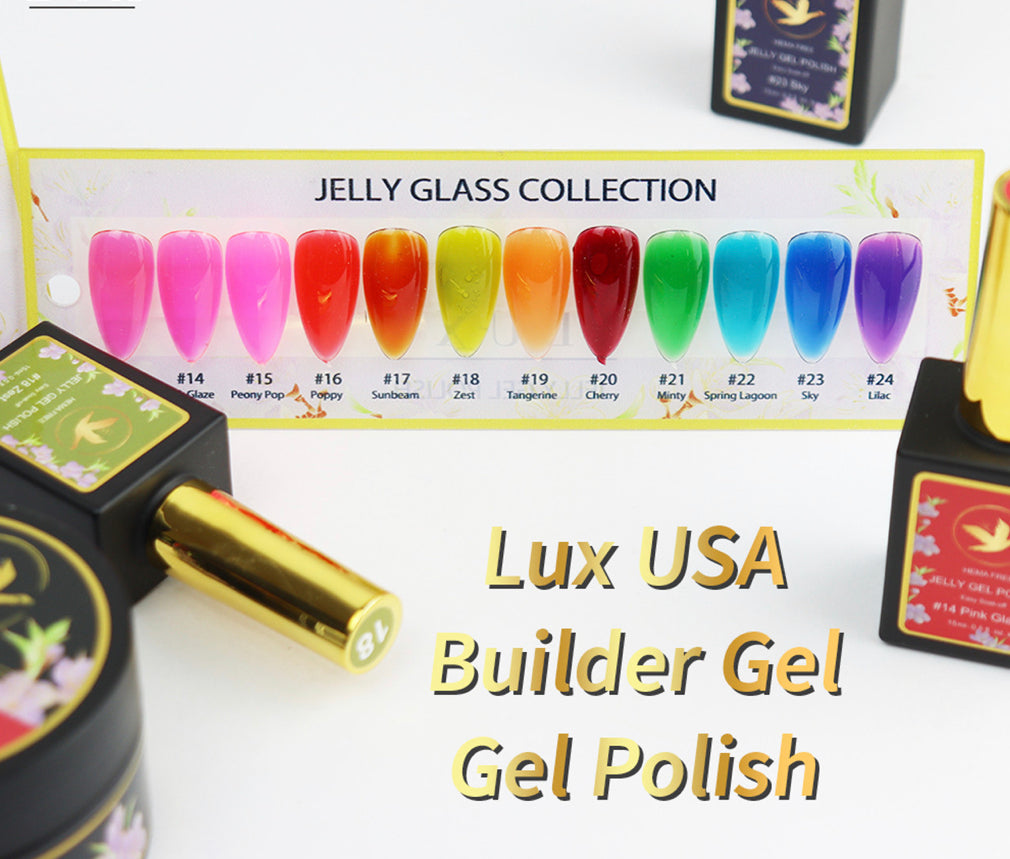 LUX Jelly glass collection