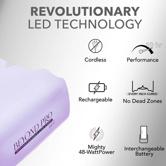 Lavender - Beyond Pro Rechargeable LED Lamp V2