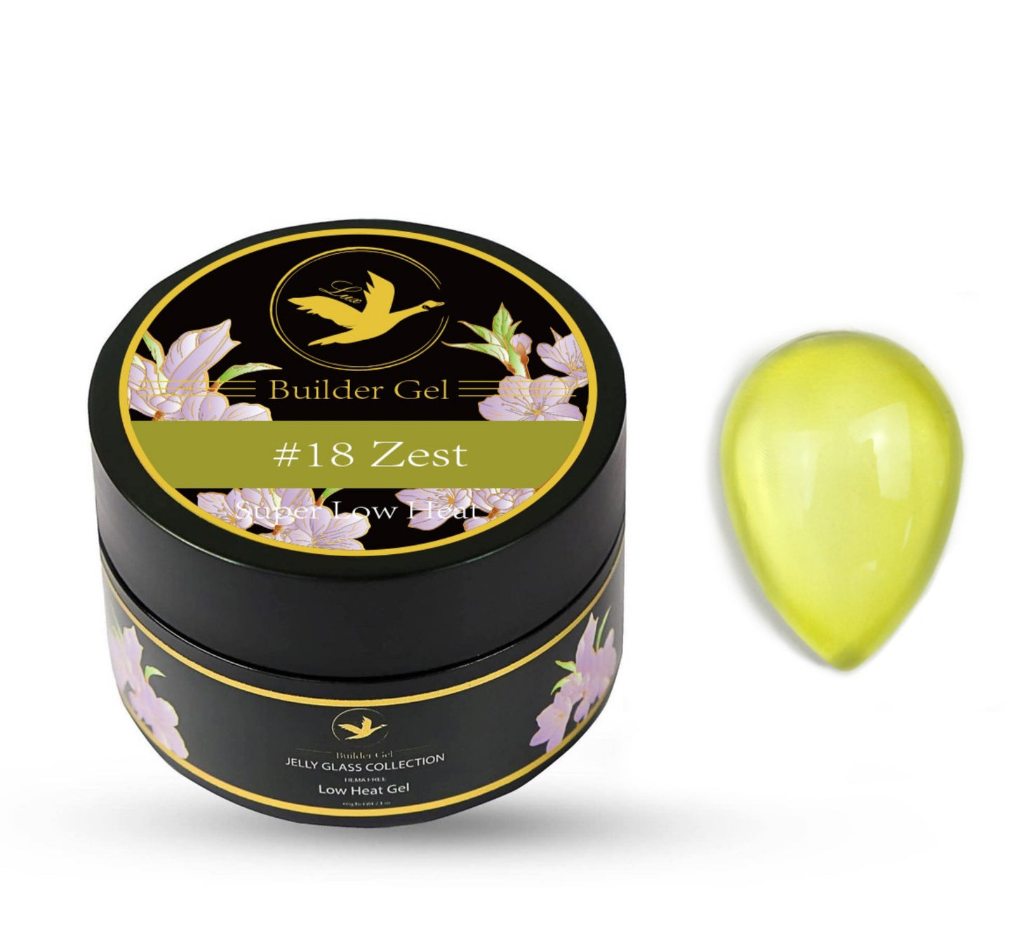 Jelly Glass Builder Gel – #18 Zest
