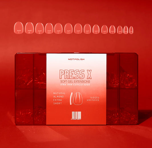 NATURAL ALMOND EXTRA SHORT - PRESS X