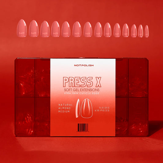 NATURAL ALMOND MEDIUM-PRESS X