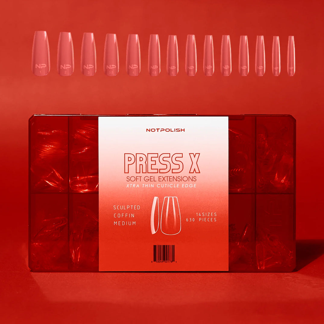 SCULPTED COFFIN MEDIUM-PRESS X