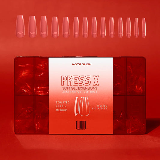 SCULPTED COFFIN MEDIUM-PRESS X