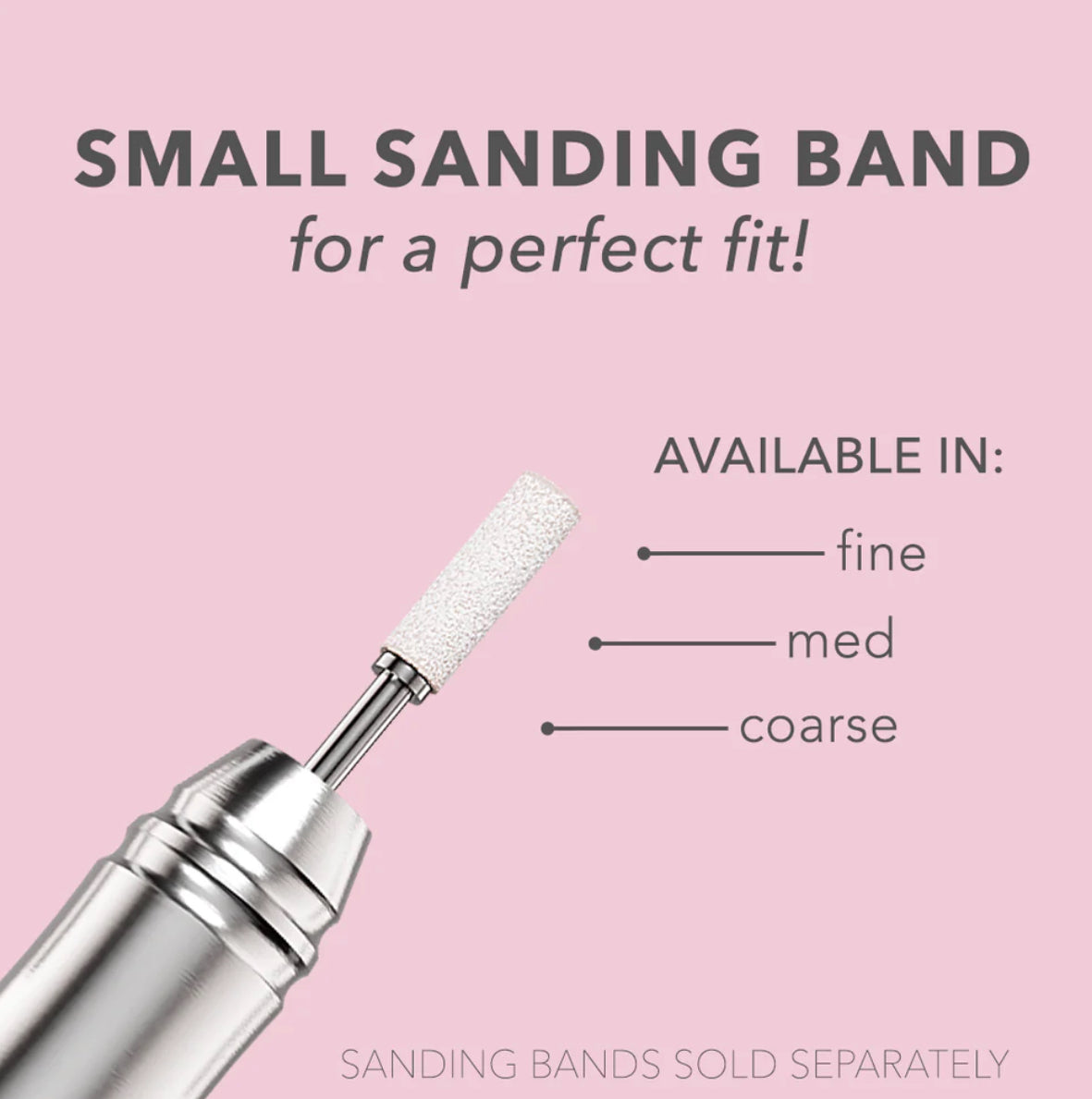 Small White Sanding Band - Coarse