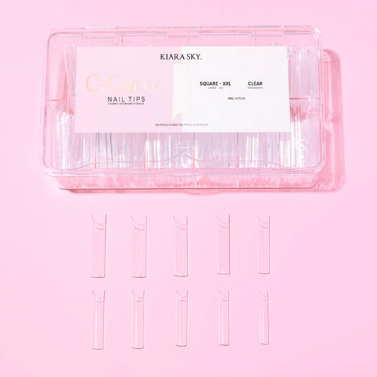 C-Curve Tip XXL - Square - Clear