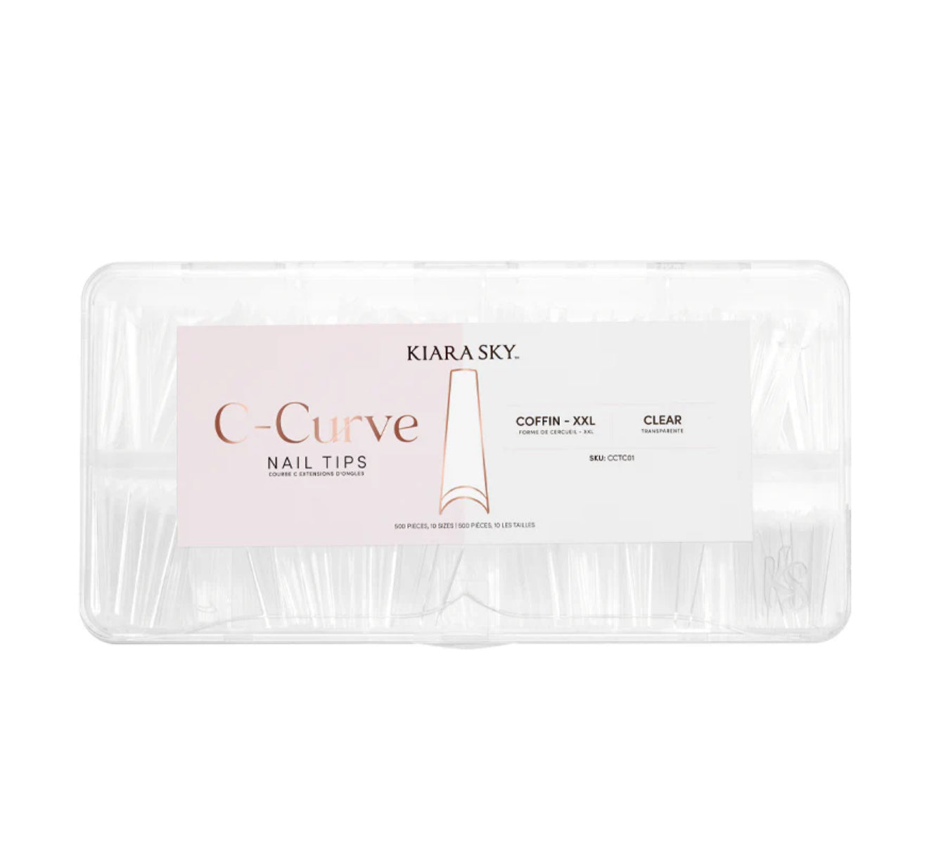 C-Curve Tip XXL - Coffin - Clear
