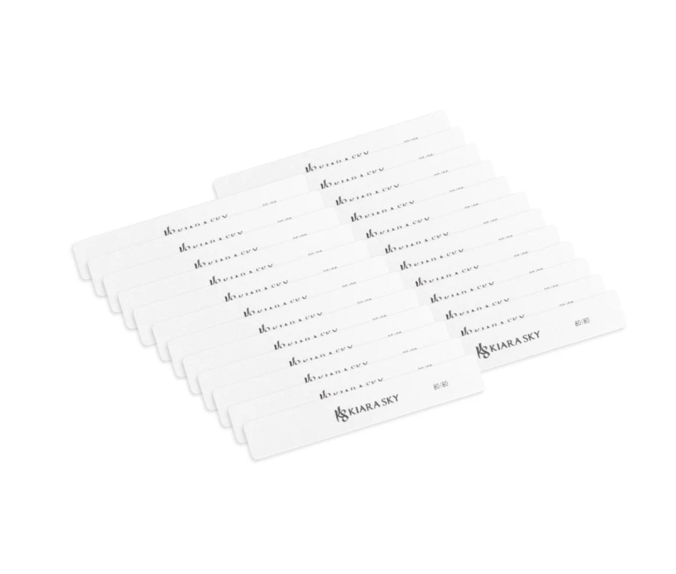 Rectangle Nail File 80/80 (25 pcs)