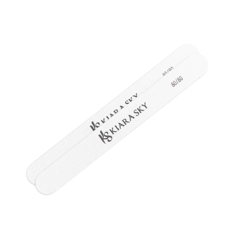Straight Nail File 80/80 (25 pcs)