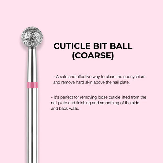 Cuticle Bit Ball Shape - Coarse