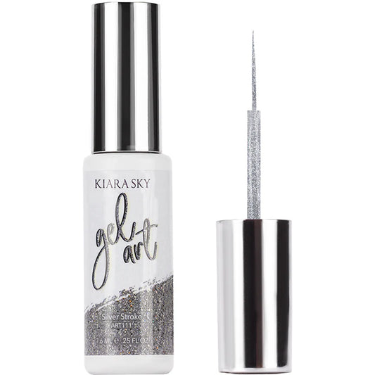 Kiara Sky Gel Art Silver Stroke 0.25oz