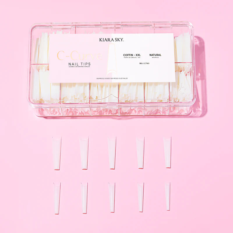 C-Curve Tip XXL - Coffin - Natural