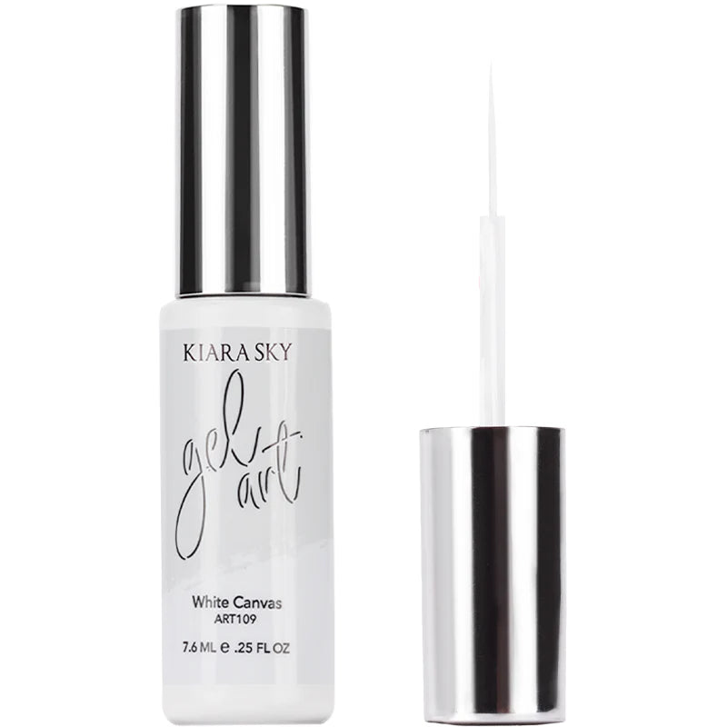 Kiara Sky Gel Art White Canvas 0.25oz