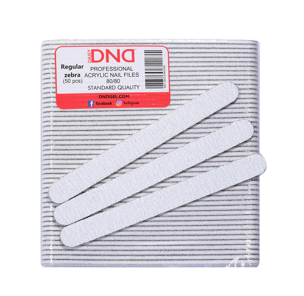 NAIL FILE ROUND ZEBRA (80/80) JAPAN