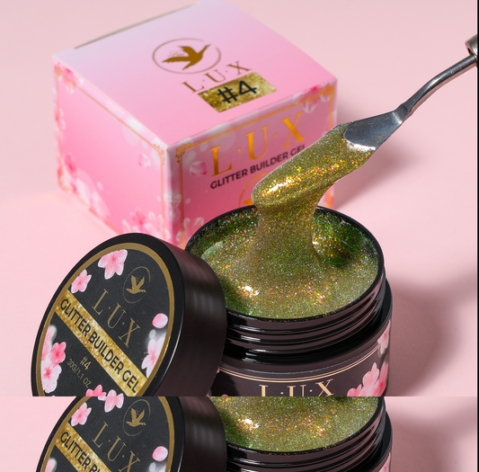 LUX Glitter Builder Gel #04