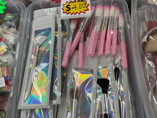 Small brush pink- black - white