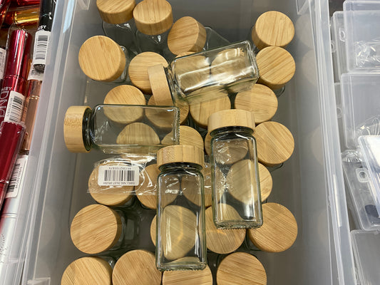 Wooden lid bottle
