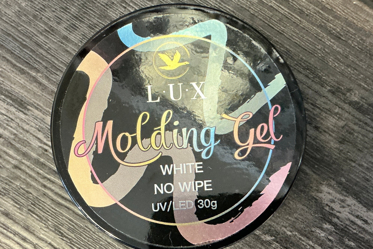 Lux Molding Gel WHITE 30g NO WIPE