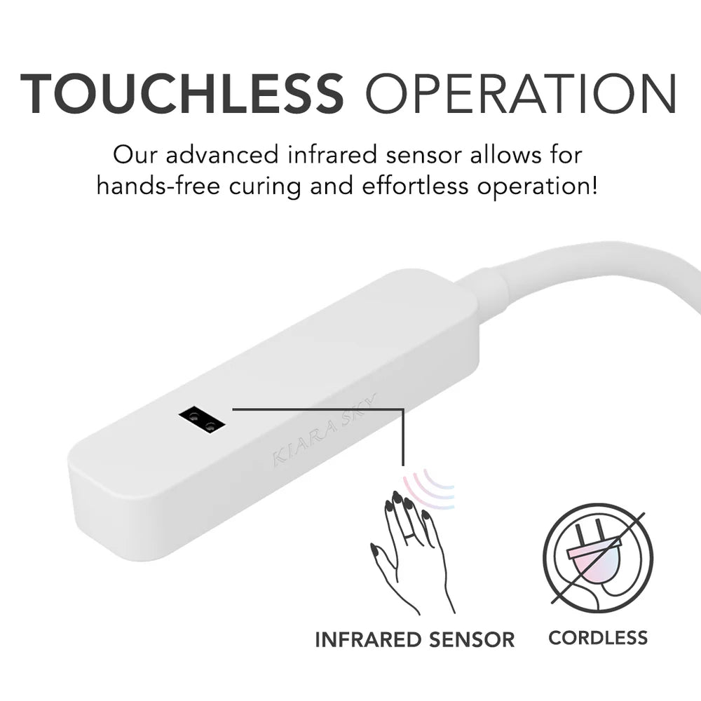 Beyond Pro Rechargeable Flash Cure LED Lamp - White